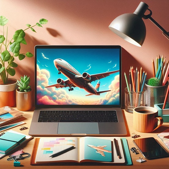 אל על עבודה מהבית תמונת AI (4)