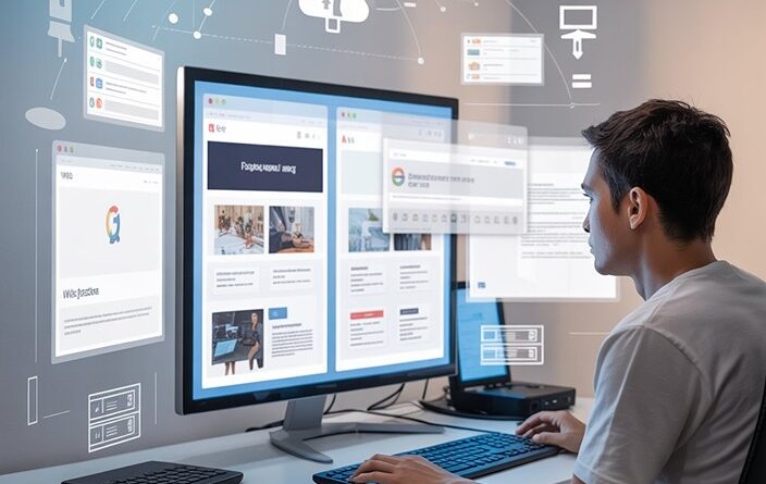 אחסון אתרים ללא הגבלה - תמונת קאבר (AI)